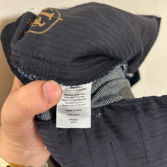 NWT! Talbots Womens Trousers Slim Straight Fit Size 14 Jeans - Picture 7 of 7